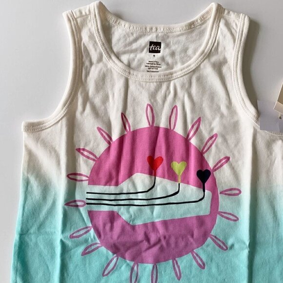 NWT Tea Collection Girl Tank Top 5T 5 years - Picture 2 of 6